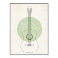 Picture of Guitar _GroupedProduct_Rectangle_Portrait_Canvas_Framed_