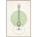 Picture of Guitar _GroupedProduct_Rectangle_Portrait_Canvas_Framed_