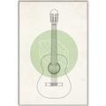 Picture of Guitar _GroupedProduct_Rectangle_Portrait_Canvas_Framed_
