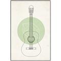 Picture of Guitar _GroupedProduct_Rectangle_Portrait_Canvas_Framed_
