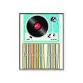 Picture of Vinyl Stack _GroupedProduct_Rectangle_Portrait_Canvas_Framed_