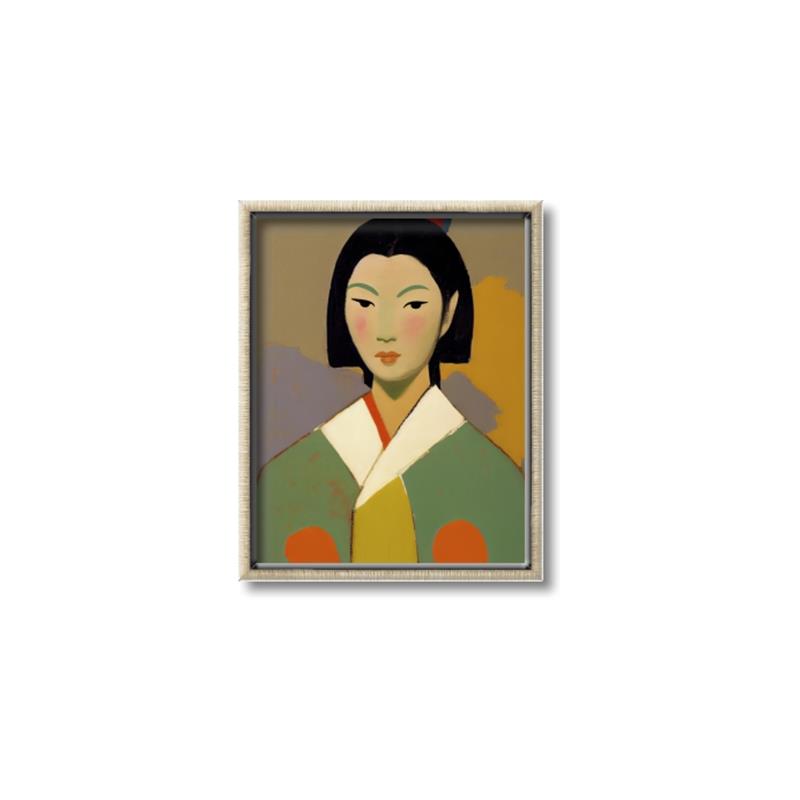 Picture of Serene Elegance _GroupedProduct_Rectangle_Portrait_Canvas_Framed_