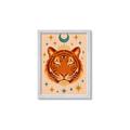 Picture of The third eye tiger _GroupedProduct_Rectangle_Portrait_Framed_Matted_