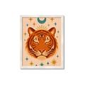 Picture of The third eye tiger _GroupedProduct_Rectangle_Portrait_Framed_Matted_