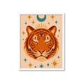 Picture of The third eye tiger _GroupedProduct_Rectangle_Portrait_Framed_Matted_