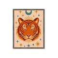 Picture of The third eye tiger _GroupedProduct_Rectangle_Portrait_Framed_Matted_