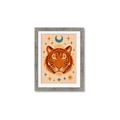 Picture of The third eye tiger _GroupedProduct_Rectangle_Portrait_Framed_Matted_