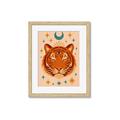 Picture of The third eye tiger _GroupedProduct_Rectangle_Portrait_Framed_Matted_
