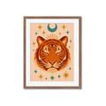 Picture of The third eye tiger _GroupedProduct_Rectangle_Portrait_Framed_Matted_