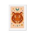 Picture of The third eye tiger _GroupedProduct_Rectangle_Portrait_Framed_Matted_