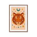 Picture of The third eye tiger _GroupedProduct_Rectangle_Portrait_Framed_Matted_