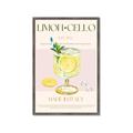 Picture of  Limoncello Drink _GroupedProduct_Rectangle_Portrait_Framed_Matted_