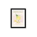 Picture of  Limoncello Drink _GroupedProduct_Rectangle_Portrait_Framed_Matted_