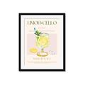 Picture of  Limoncello Drink _GroupedProduct_Rectangle_Portrait_Framed_Matted_