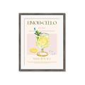 Picture of  Limoncello Drink _GroupedProduct_Rectangle_Portrait_Framed_Matted_