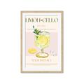 Picture of  Limoncello Drink _GroupedProduct_Rectangle_Portrait_Framed_Matted_