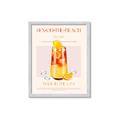 Picture of Sex on the Beach Drink _GroupedProduct_Rectangle_Portrait_Framed_Matted_