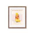 Picture of Sex on the Beach Drink _GroupedProduct_Rectangle_Portrait_Framed_Matted_
