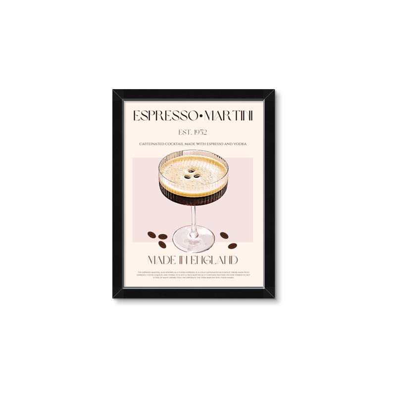 Picture of Espresso Martini _GroupedProduct_Rectangle_Portrait_Framed_Matted_