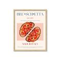 Picture of Flavorful Bruschetta _GroupedProduct_Rectangle_Portrait_Framed_Matted_