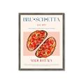 Picture of Flavorful Bruschetta _GroupedProduct_Rectangle_Portrait_Framed_Matted_