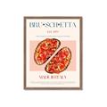 Picture of Flavorful Bruschetta _GroupedProduct_Rectangle_Portrait_Framed_Matted_