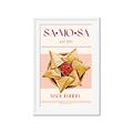 Picture of Indian Fried Samosas _GroupedProduct_Rectangle_Portrait_Framed_Matted_