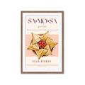 Picture of Indian Fried Samosas _GroupedProduct_Rectangle_Portrait_Framed_Matted_