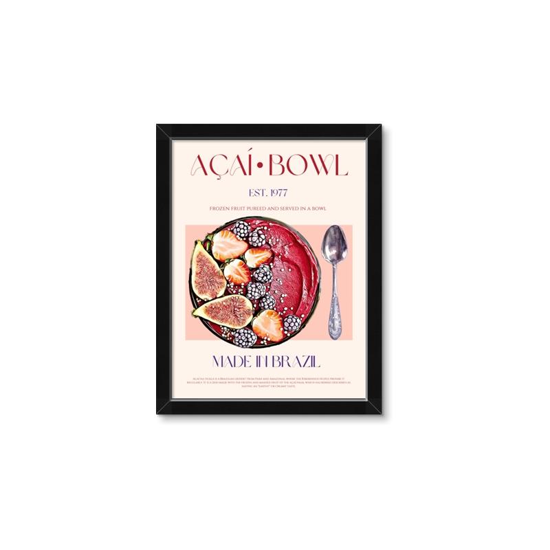 Picture of Acai Bowl _GroupedProduct_Rectangle_Portrait_Framed_Matted_