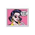 Picture of Too Cool To Care _GroupedProduct_Rectangle_Landscape_Framed_Matted_