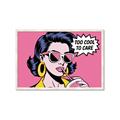Picture of Too Cool To Care _GroupedProduct_Rectangle_Landscape_Framed_Matted_