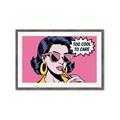 Picture of Too Cool To Care _GroupedProduct_Rectangle_Landscape_Framed_Matted_