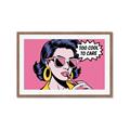 Picture of Too Cool To Care _GroupedProduct_Rectangle_Landscape_Framed_Matted_