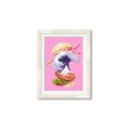 Picture of kanagawa burger _GroupedProduct_Rectangle_Portrait_Framed_Matted_