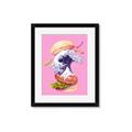 Picture of kanagawa burger _GroupedProduct_Rectangle_Portrait_Framed_Matted_