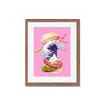 Picture of kanagawa burger _GroupedProduct_Rectangle_Portrait_Framed_Matted_