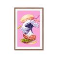 Picture of kanagawa burger _GroupedProduct_Rectangle_Portrait_Framed_Matted_