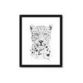 Picture of Lovely leopard _GroupedProduct_Rectangle_Portrait_Framed_Matted_