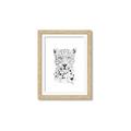 Picture of Lovely leopard _GroupedProduct_Rectangle_Portrait_Framed_Matted_