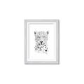 Picture of Lovely leopard _GroupedProduct_Rectangle_Portrait_Framed_Matted_