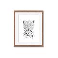 Picture of Lovely leopard _GroupedProduct_Rectangle_Portrait_Framed_Matted_