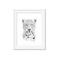 Picture of Lovely leopard _GroupedProduct_Rectangle_Portrait_Framed_Matted_