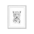 Picture of Lovely leopard _GroupedProduct_Rectangle_Portrait_Framed_Matted_