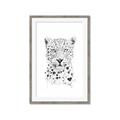 Picture of Lovely leopard _GroupedProduct_Rectangle_Portrait_Framed_Matted_