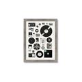 Picture of Retro Data _GroupedProduct_Rectangle_Portrait_Framed_Matted_