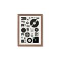 Picture of Retro Data _GroupedProduct_Rectangle_Portrait_Framed_Matted_