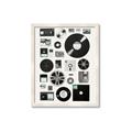 Picture of Retro Data _GroupedProduct_Rectangle_Portrait_Framed_Matted_