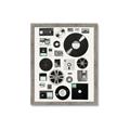 Picture of Retro Data _GroupedProduct_Rectangle_Portrait_Framed_Matted_