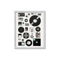 Picture of Retro Data _GroupedProduct_Rectangle_Portrait_Framed_Matted_
