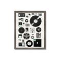 Picture of Retro Data _GroupedProduct_Rectangle_Portrait_Framed_Matted_